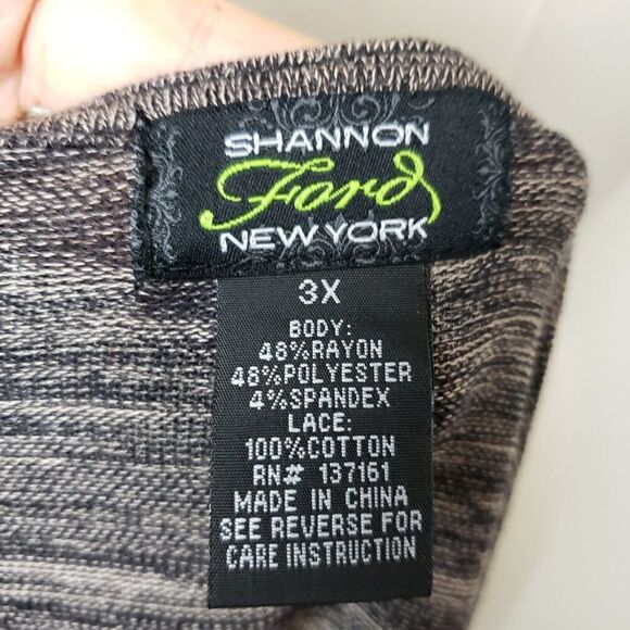 Shannon Ford New York heathered sweater tunic - Picture 3 of 6